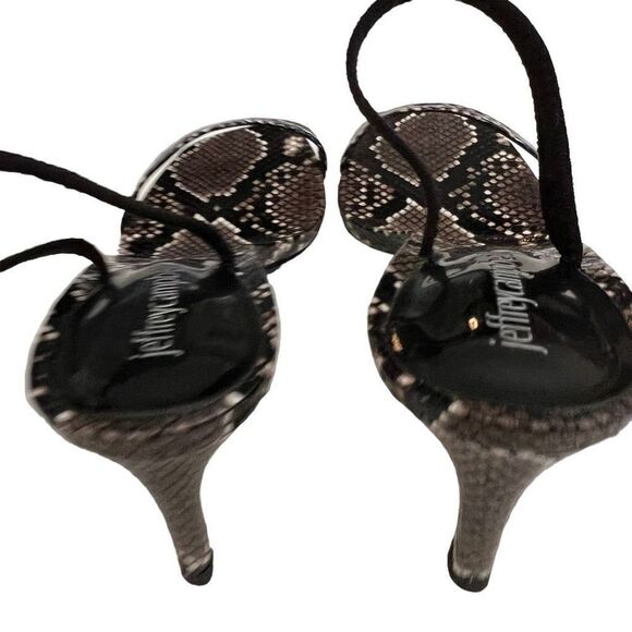 Jeffrey Campbell x Free People 6.5 Hera Strappy Snakeskin Heels New in Box - Picture 5 of 13